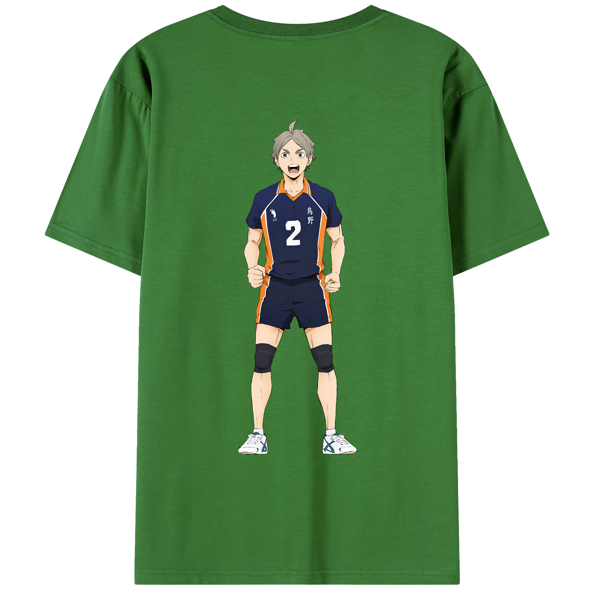 （画像用） ハイキュー!! Haikyu!! レディース半袖Tシャツ(バックプリント)